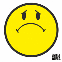 Sad Disappointment GIF by Smiley