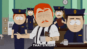listening speaking GIF by South Park 