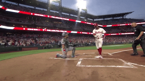 Kyle Schwarber Sport GIF by MLB
