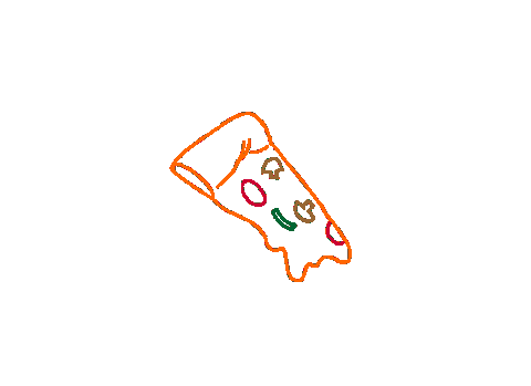 Hungry Nom Nom Sticker by Diane