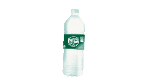 Water Bottle Sticker by Poland Spring