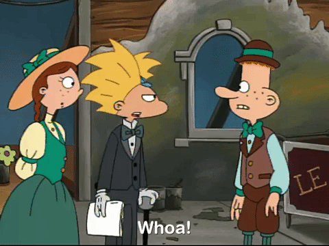 hey arnold nicksplat GIF