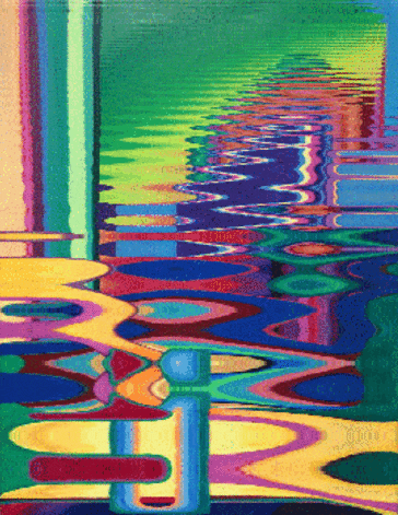 johnfogarty giphyupload art psychedelic abstract GIF