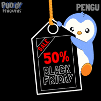 Add To Cart Black Friday GIF by Pudgy Penguins