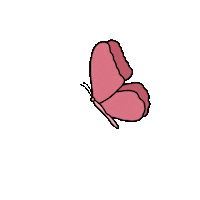 Pink Flying Sticker