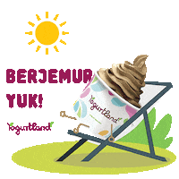 Froyo Vitamind Sticker by Yogurtland Indonesia
