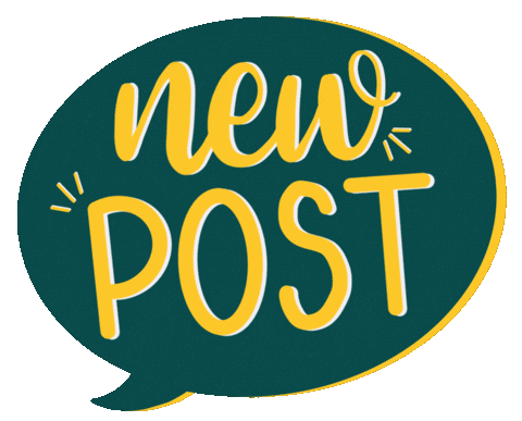 Post Lettering Sticker