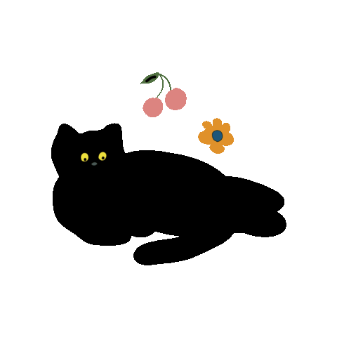 Cat Beauty Sticker by springnflower