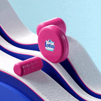 LotusHygiene pink loop 3d abstract GIF