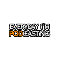 Podcasting On Air Sticker by Podcast Assistance