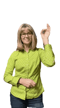 Spot On Oh Yeah Sticker by Lori Weber - The Mindful Eating Clinic