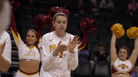 clapping smile GIF by CyclonesTV