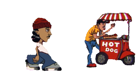 On My Way Chill Sticker by Cuco