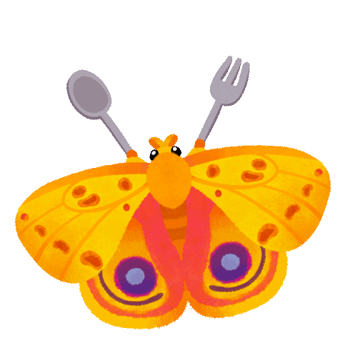Hungry Bon Appetit Sticker by pikaole