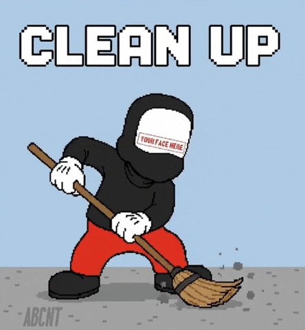 ABCNT giphyupload clean dirty floor GIF