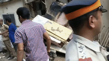 Dozens Trapped After Collapse of Residential Building in Mumbai
