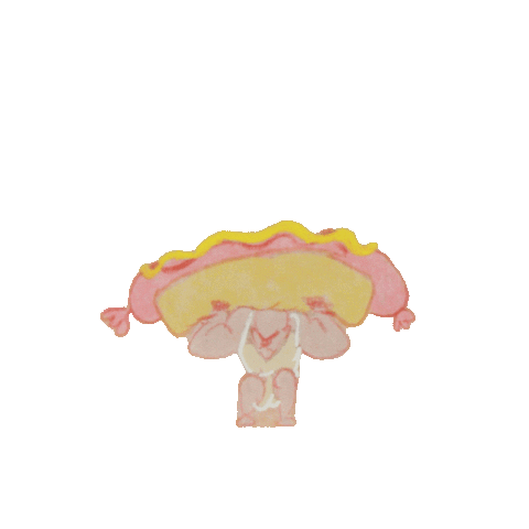 Man Hotdog Sticker by cole montminy