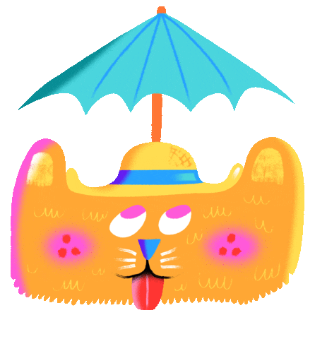 Cool Down Summer Time Sticker by jon hanlan