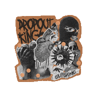 DropoutKings snr Dok subnoize suburban noize Sticker