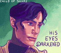 Dark Eyes Smirk GIF