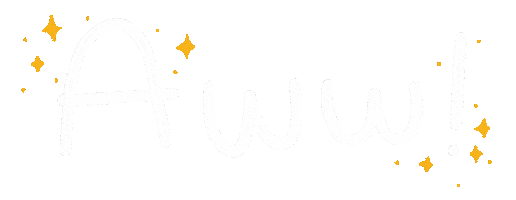 Aww Cutie Sticker by Andreea Illustration