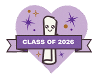 Graduation Nyu Sticker by New York University
