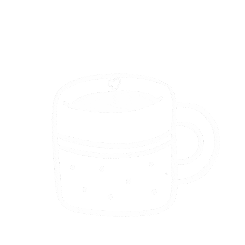 In Love Coffee Sticker