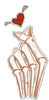 In Love Heart Sticker