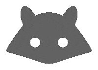 Raccoon Mapi Sticker