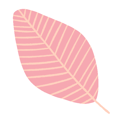 Palm Leaf Fun Sticker by Katie Thierjung / The Uncommon Place