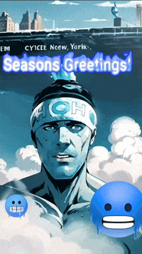 Freezing Seasons Greetings GIF by IdiomKing