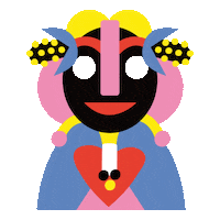 Girl Pink Sticker