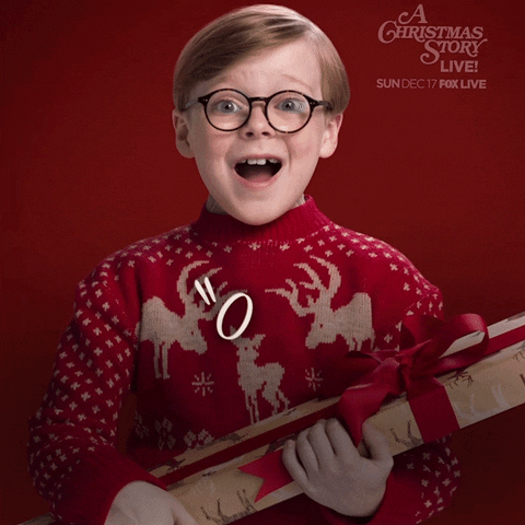 Fox Broadcasting Glasses GIF by A Christmas Story Live