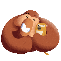 Animation Drinking Sticker by Bare Tree Media