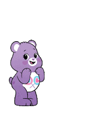 Heart Smile Sticker by Care Bear Stare!