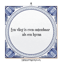 Wijsheid Natuur Sticker by Tegelspreuken.nl