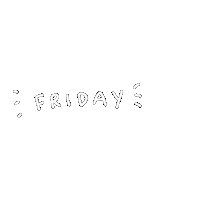 Friday Fri-Yay Sticker