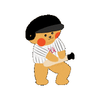 Baseball Twins Sticker