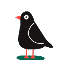 Bird Sticker by Spotify