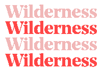 Wilderness19 Sticker by Wilderness Festival