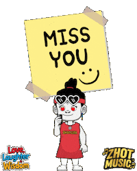 Miss U Sticker by Zhotcita