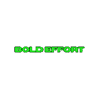 Effort Sticker by Bold Ape