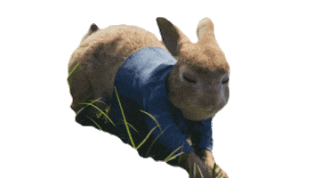 Hungry James Corden Sticker by Peter Rabbit Movie