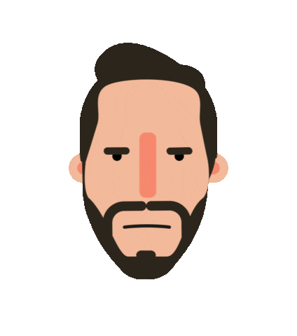 Rafinha Bastos Man Sticker by yogomotion