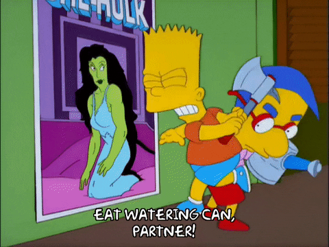 bart simpson millhouse van houten GIF