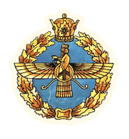 Iran Flag Pahlavi Sticker by Golesorkh Co.