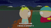 scared eric cartman GIF by South Park 