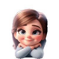 Girl Menininha Sticker