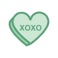 Valentines Day Heart Sticker by 615 Collection