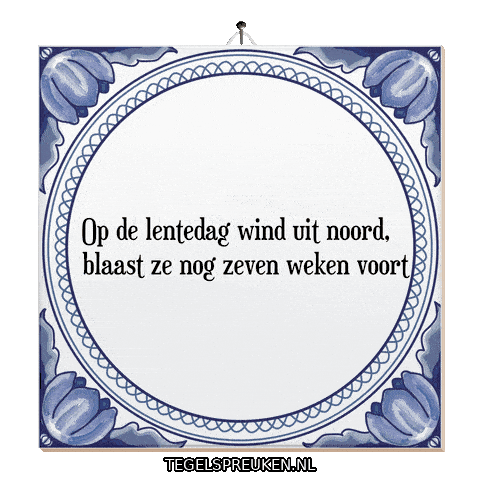 Humor Wind Sticker by Tegelspreuken.nl